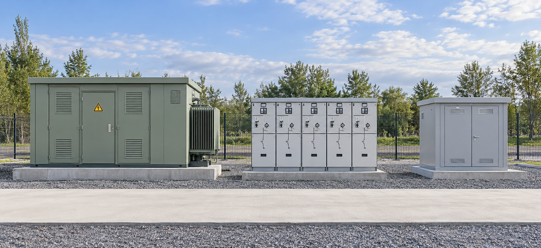 Ring main unit and compact distribution equipment