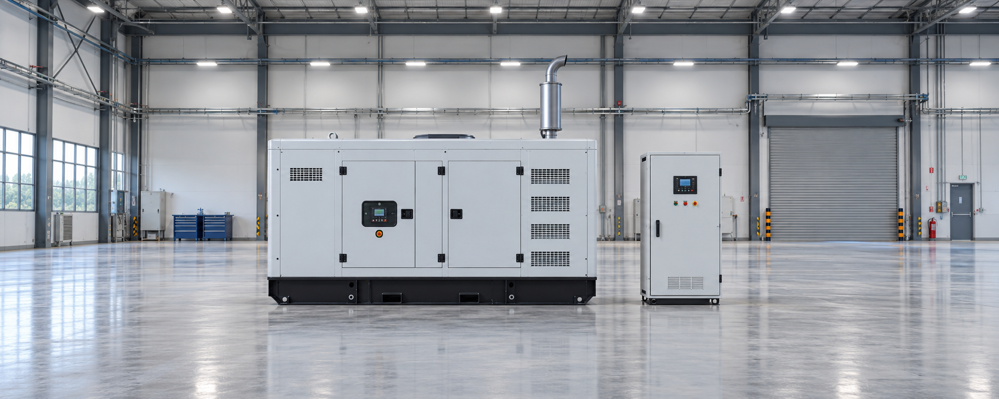 Industrial diesel generation and transfer coordination