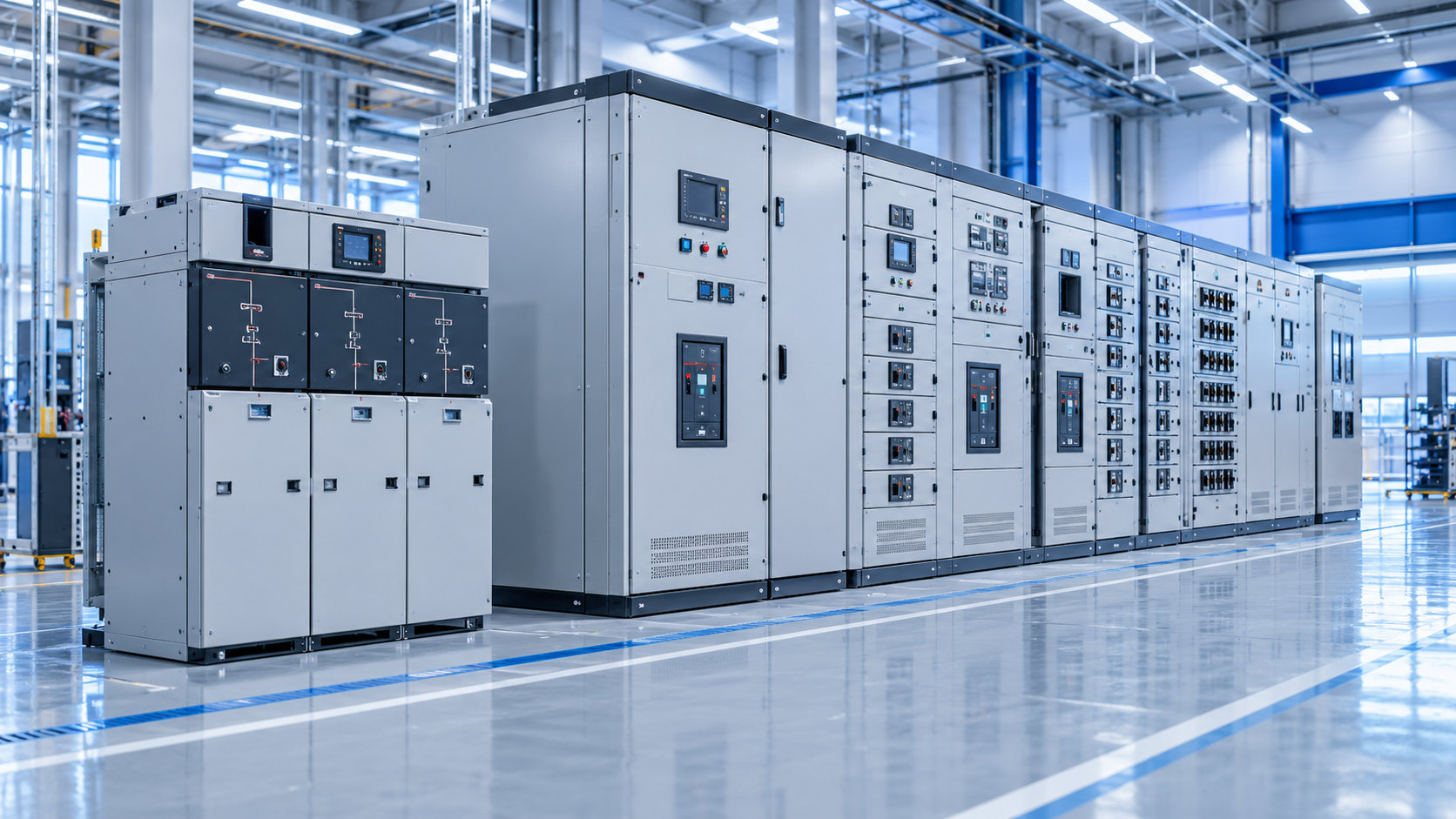 MV / LV switchgear & RMU illustrative equipment scene
