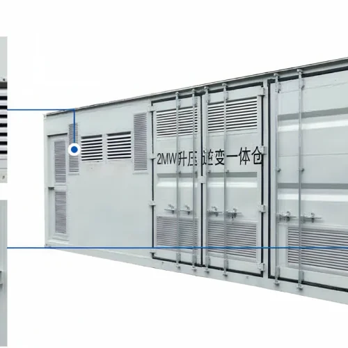 Inverter and Step-Up Integrated Box Substation